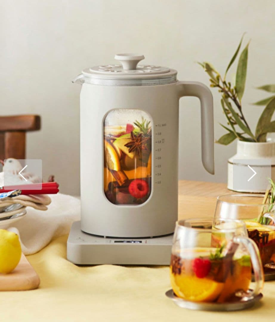 【新品・未開封】BRUNO ブルーノ　温度調整マルチケトル ホワイト