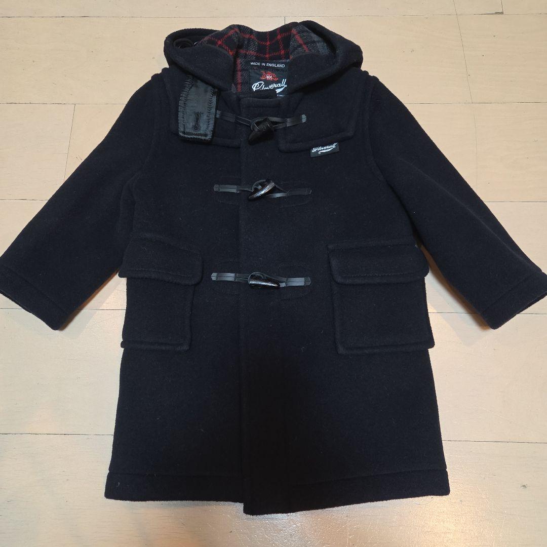 新品未使用　英国製gloverollダッフルコート ネイビー 104cm
