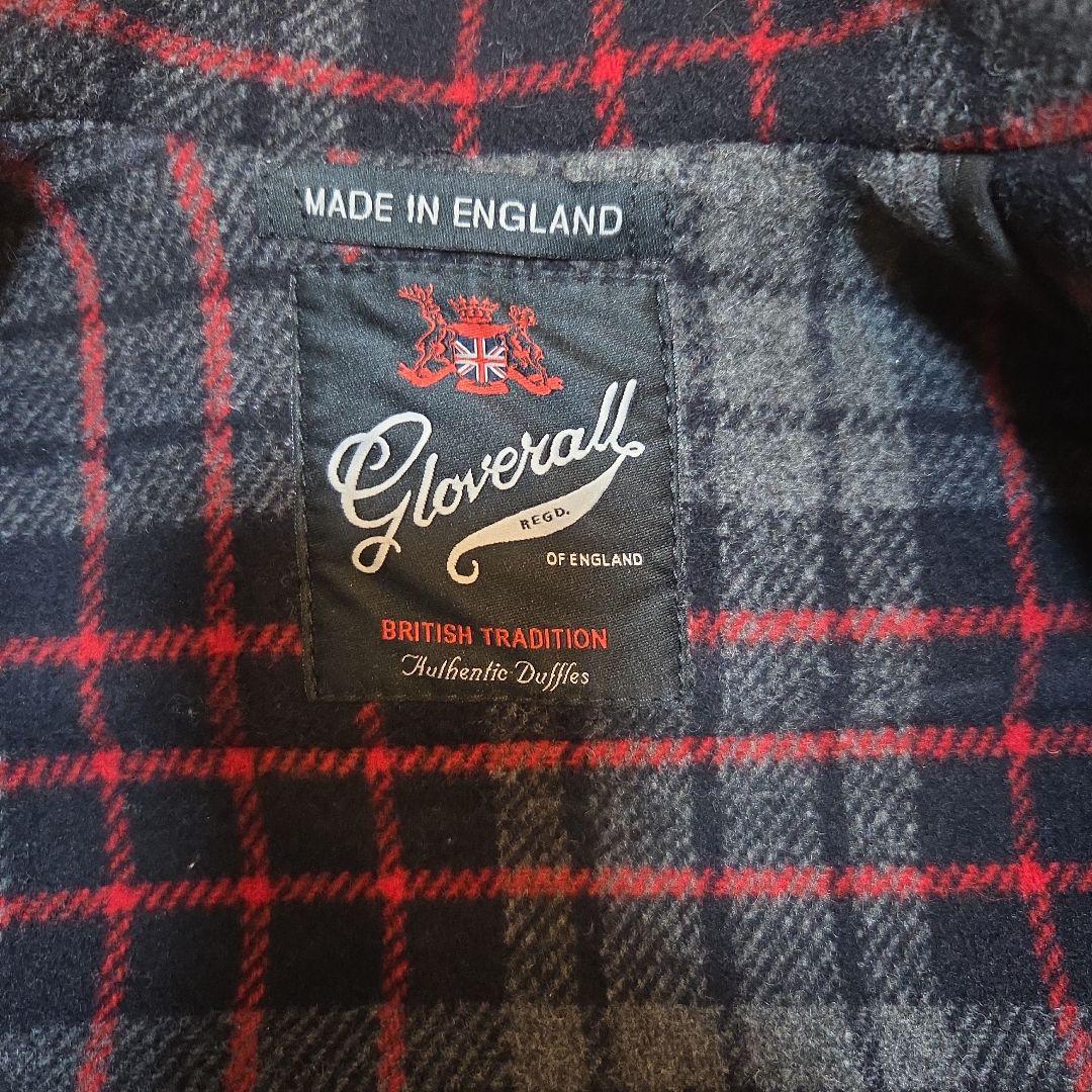 新品未使用　英国製gloverollダッフルコート ネイビー 104cm