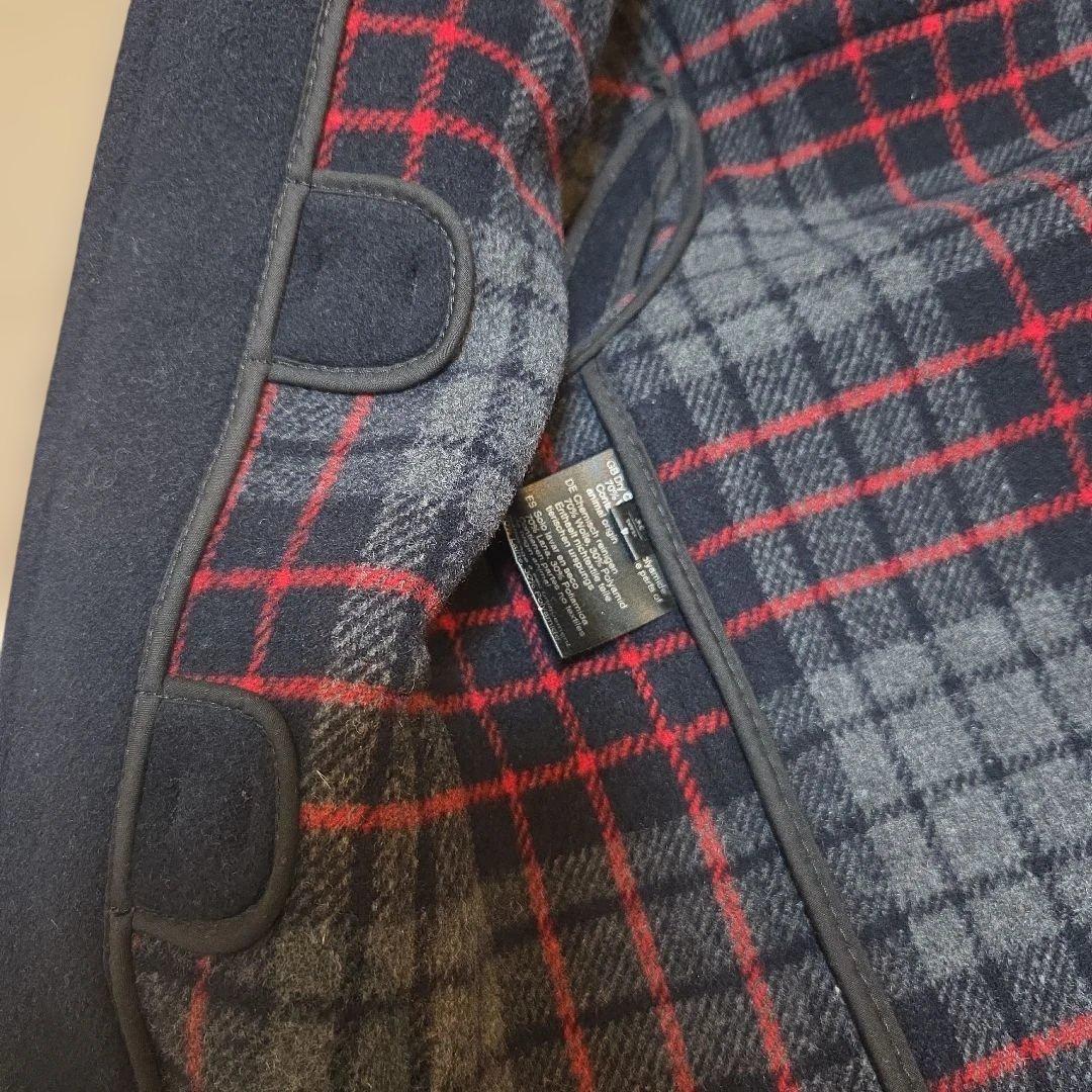 新品未使用　英国製gloverollダッフルコート ネイビー 104cm