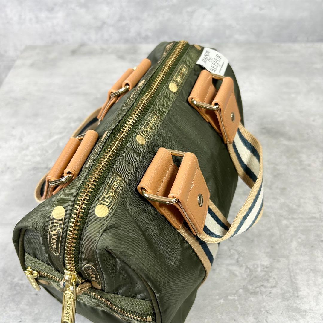 美品　メゾンドリファー　レスポートサック　 梨花コラボ　ミニボストンバッグ