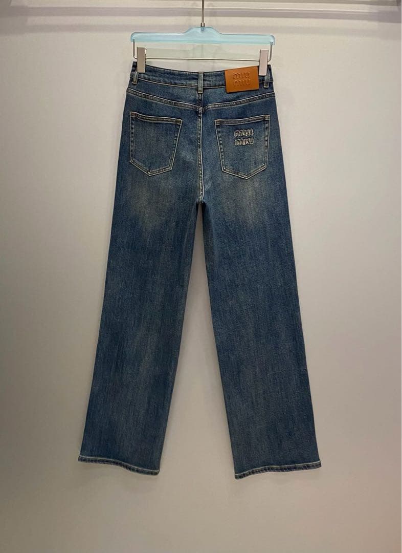 MIUMIUストレートデニムサイズ２８