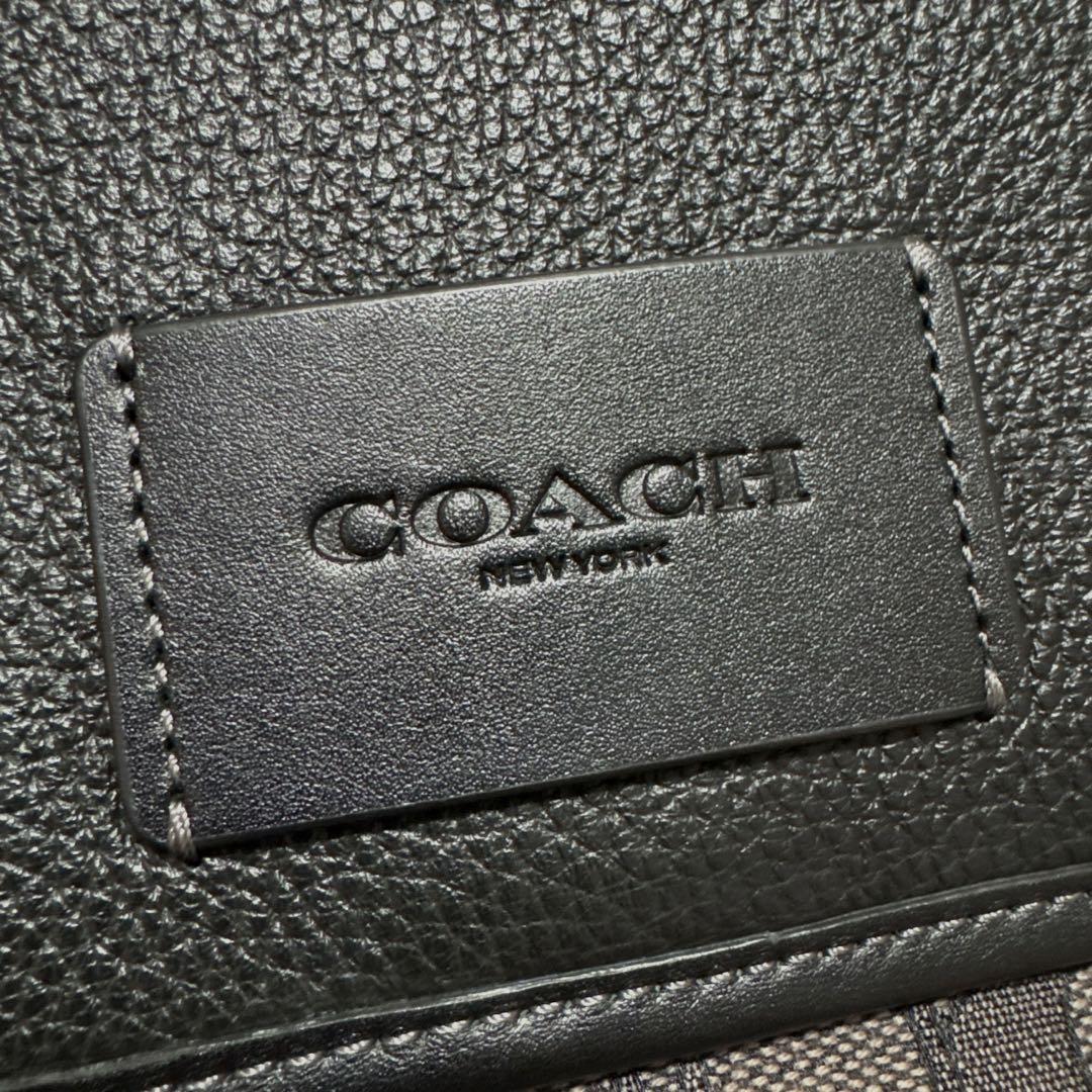 ［最終値下げ］COACH ブラック ショルダーバッグ コーチ メンズ バッグ