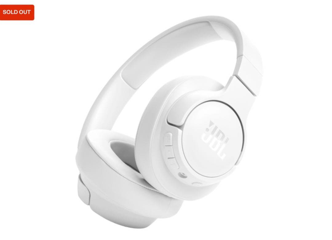 JBL TUNE 720BT ワイヤレスヘッドホン ホワイト