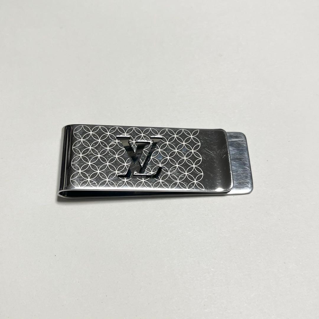 LOUIS VUITTON マネークリップ ビルクリップ シャンゼリゼ シルバー