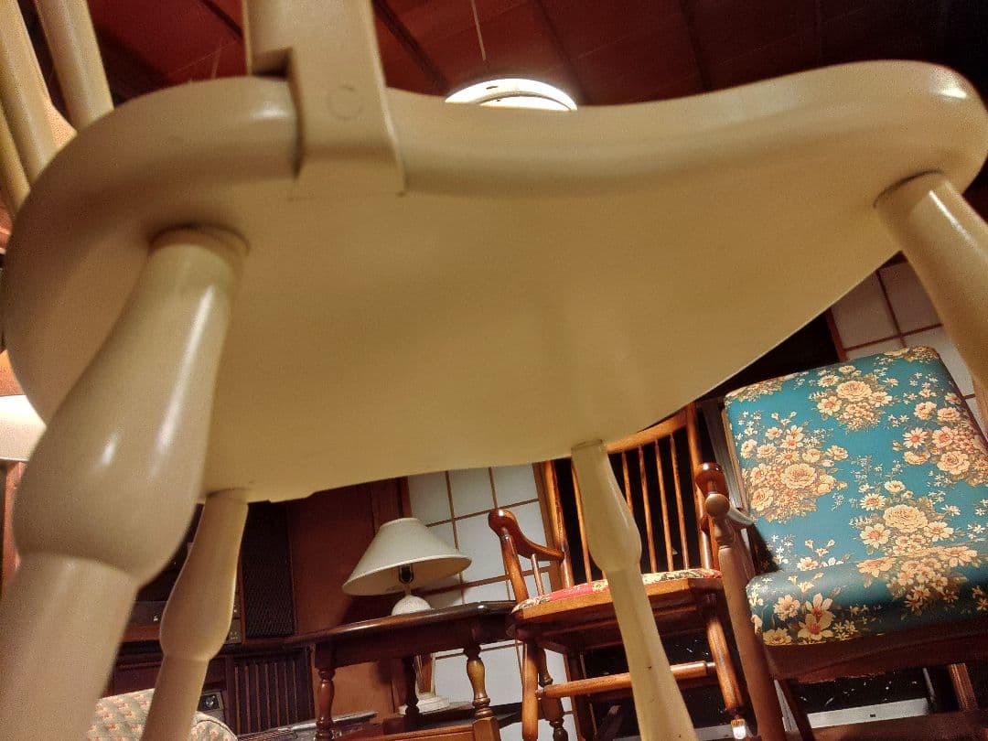 ヨコミ様　希少　松本民芸　２脚　ウィンザーチェア　椅子　無垢　アンティーク