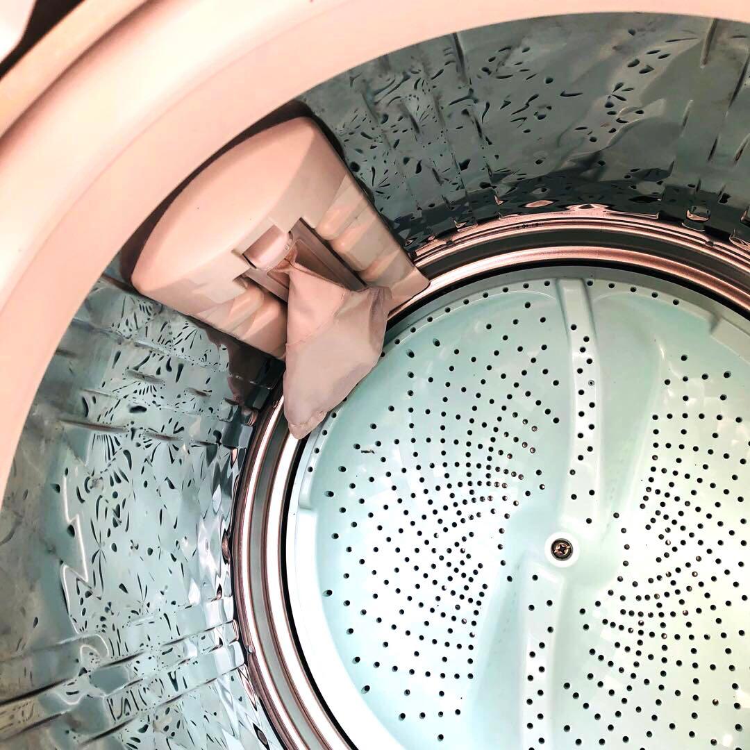 SHARP 全自動電気洗濯機 ES-GV80R-P 2015年製　掃除済み￼