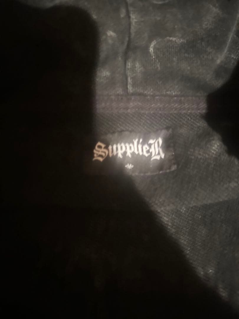 た*や様 SUPPLIER Fire Bones Zip Hoodie