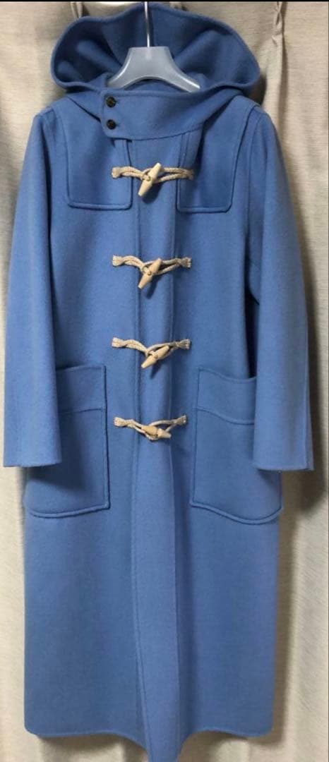 【美品】RonHerman　ダッフルコート スカイブルー XS サイズ