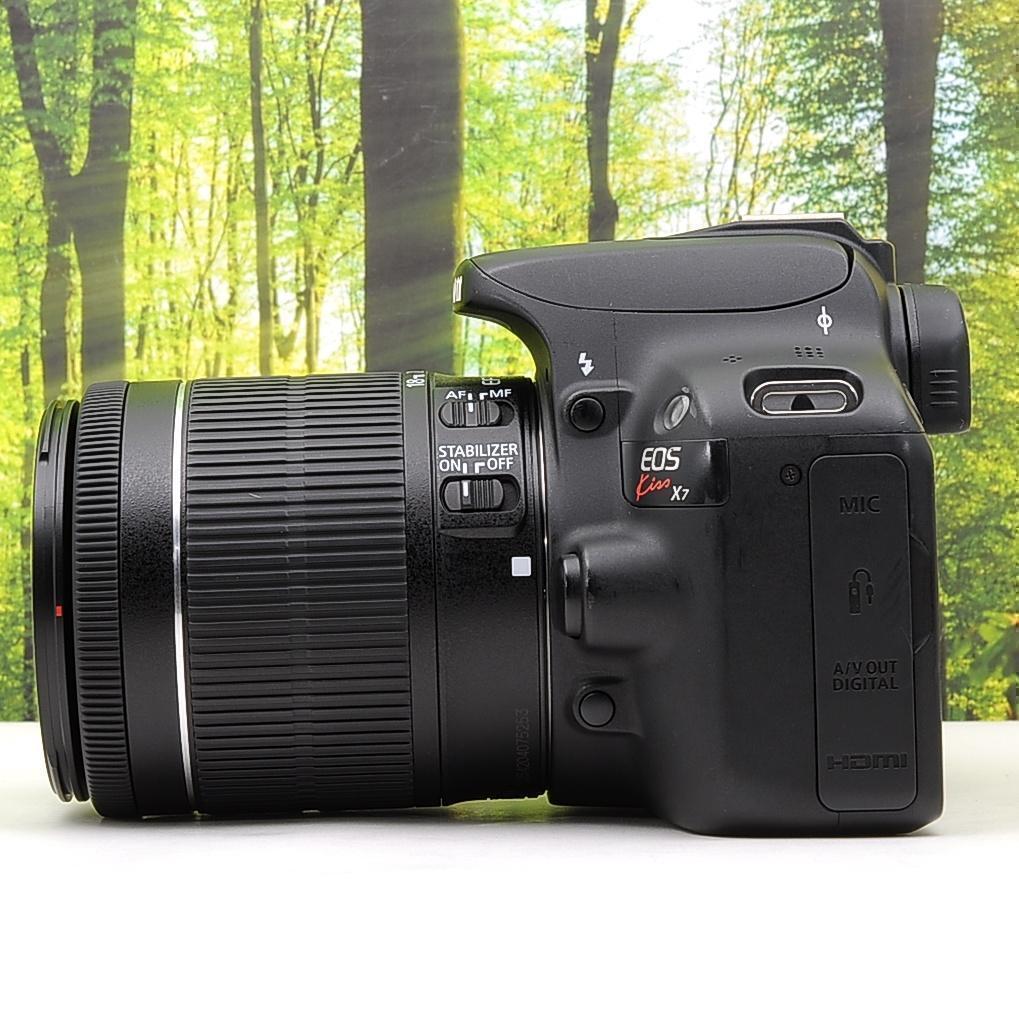 スマホ転送セット☆キャノン Kiss X７☆動画撮影もお勧めの一眼レフ