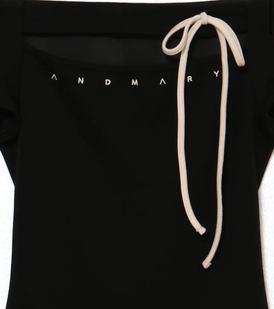 トップス ANDMARY Dada ribbon tops