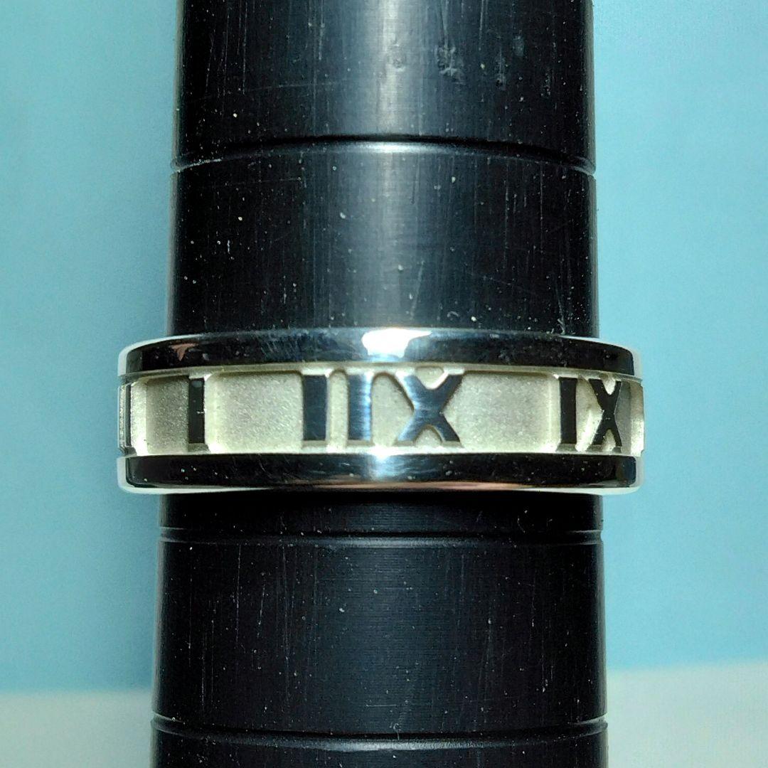 ティファニーアトラスリング 16.5号　新品仕上げ。ほぼ無傷未使用に近い