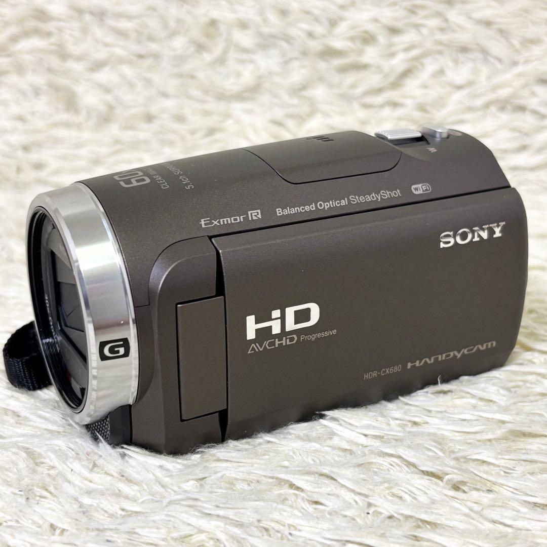 【未使用級】ソニー ハンディカム HDR-CX680 ビデオカメラ ブラウン