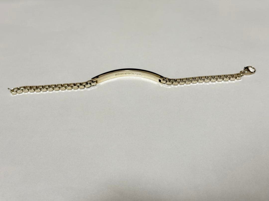 ティファニー ベネチアン リンク ID ブレスレット 21cm