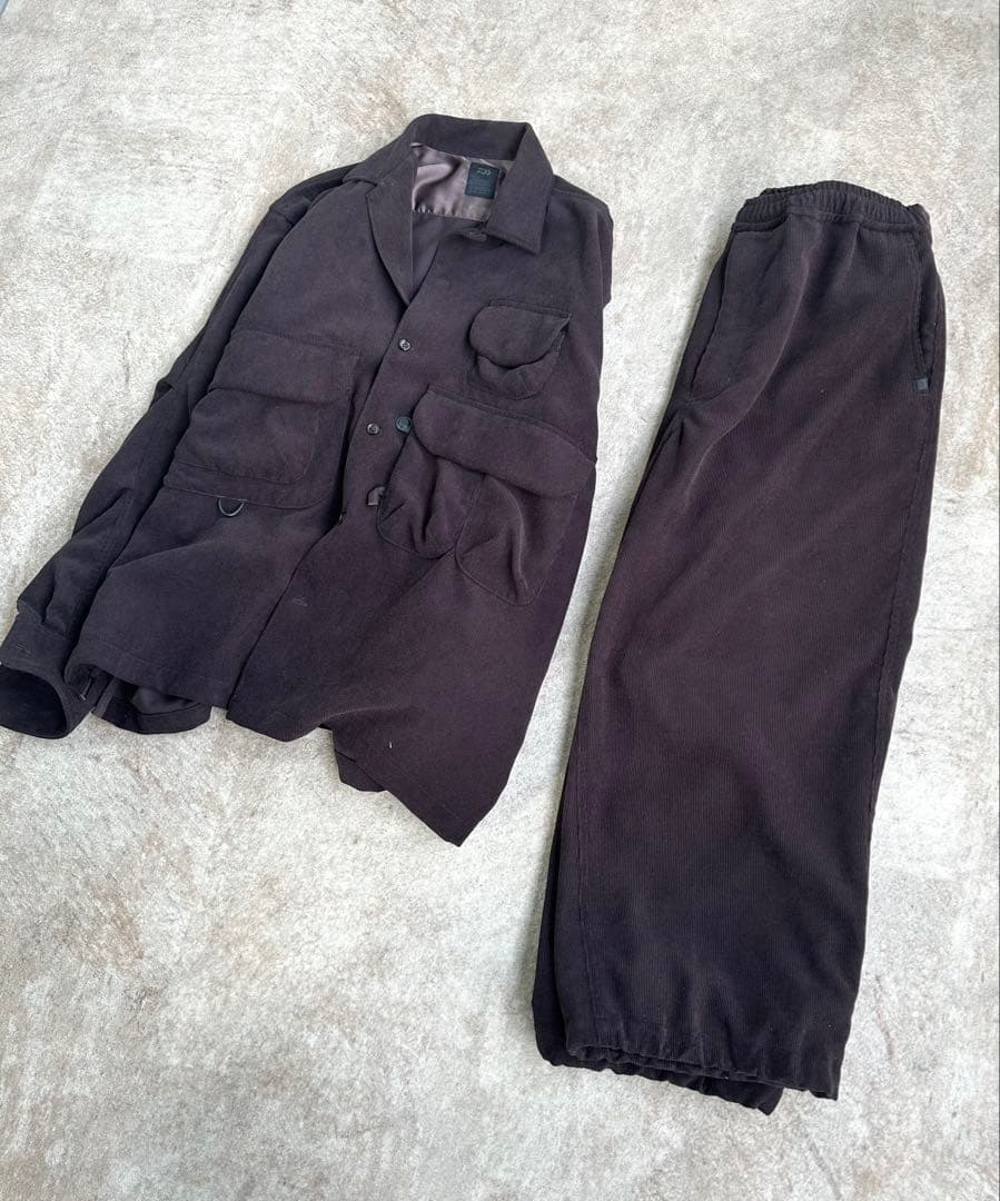 【美品】DAIWA PIER39 TECH CORDUROYセットアップ【M】