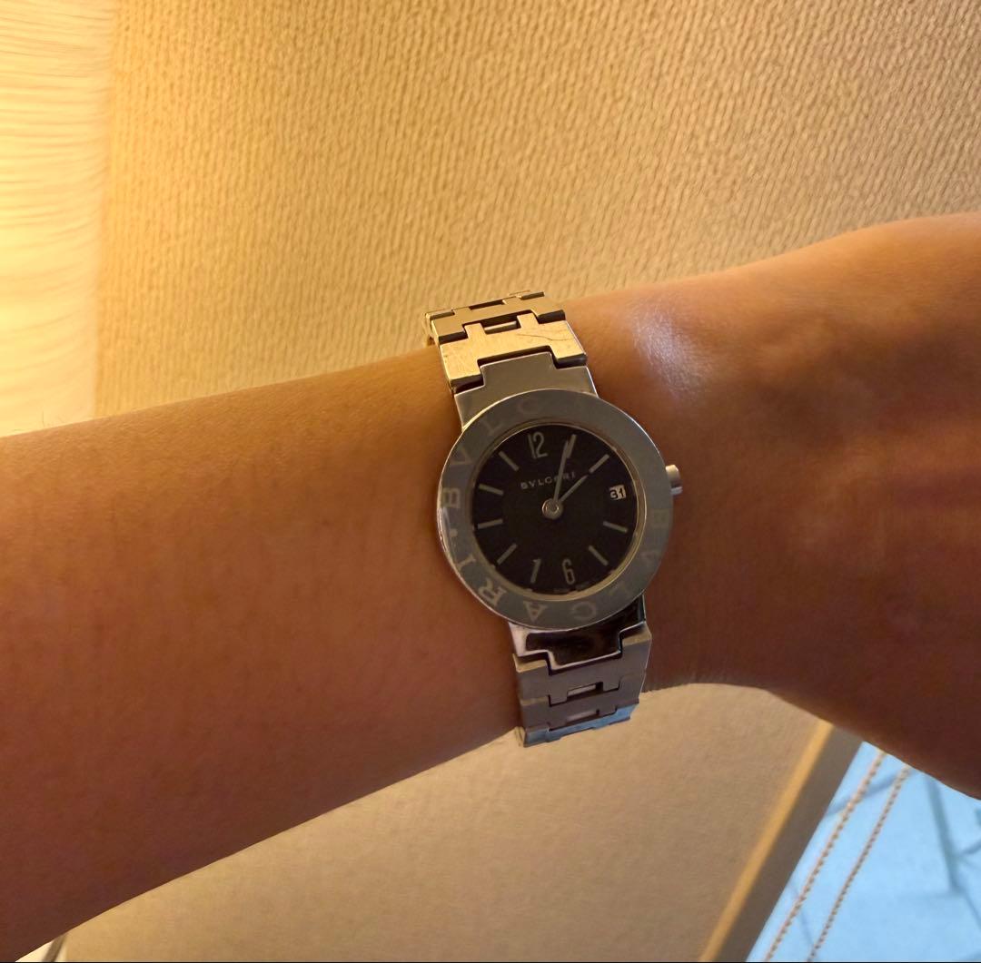 BVLGARI シルバー アナログ 時計