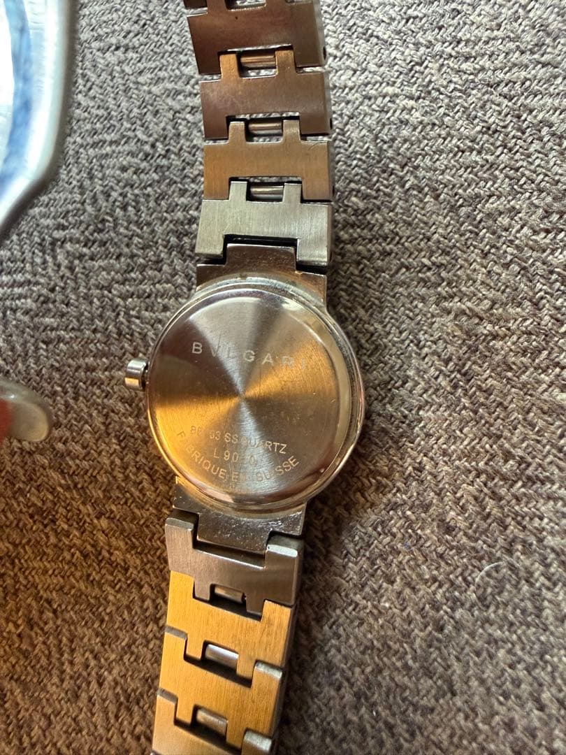 BVLGARI シルバー アナログ 時計