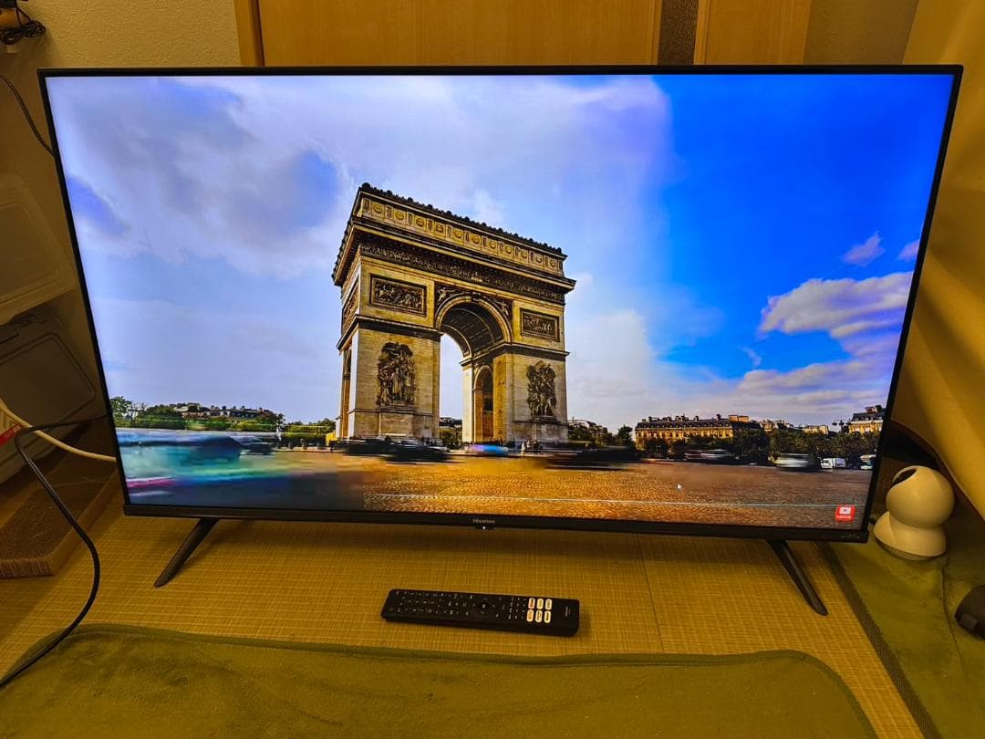 ハイセンス hisense 43型　スマートテレビ 43A6G　21年製極美品！