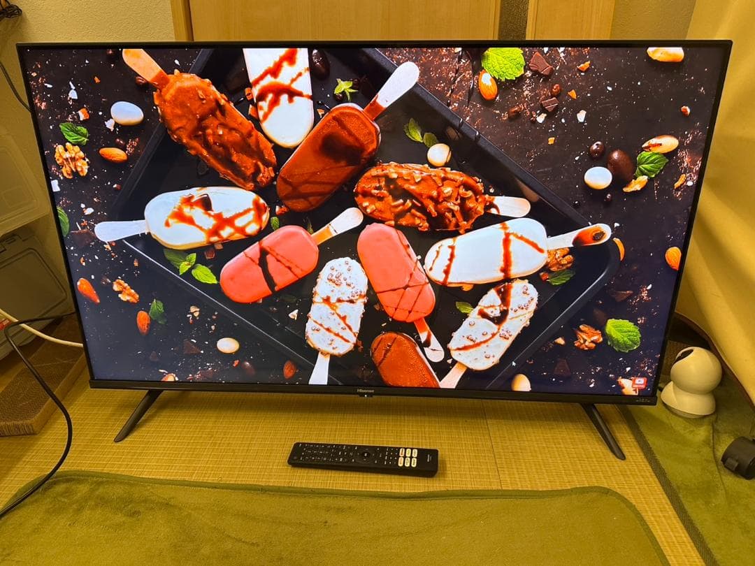 ハイセンス hisense 43型　スマートテレビ 43A6G　21年製極美品！