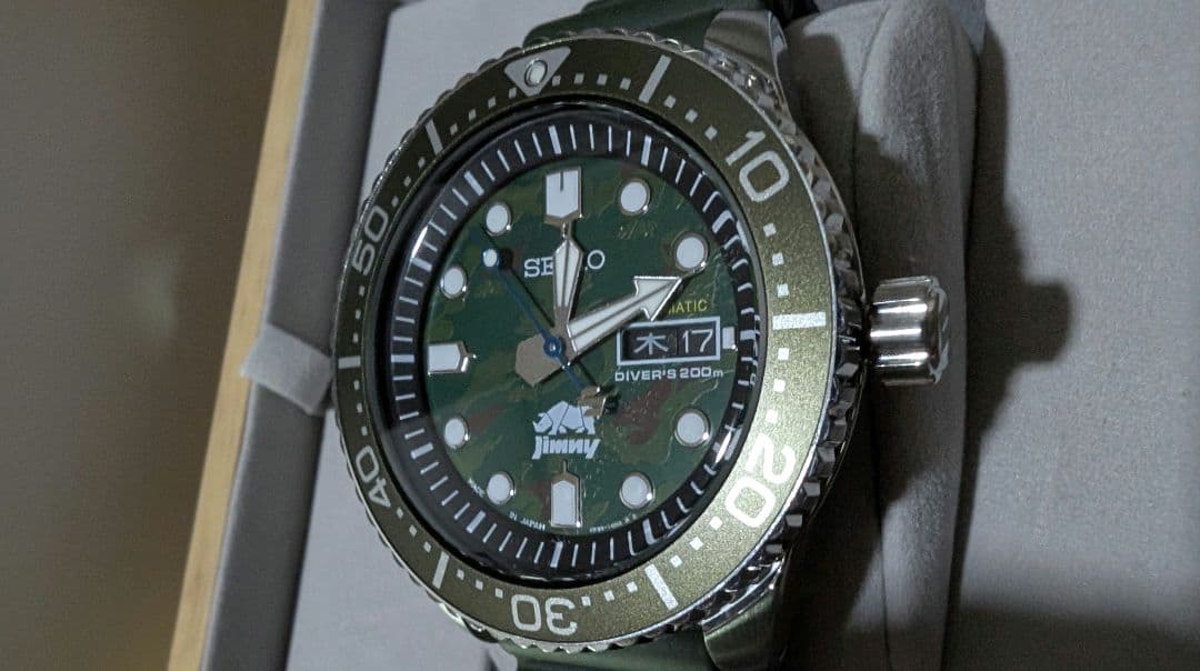 セイコー×SUZUKI JIMNY ダイバーズウォッチ FOREST MODEL