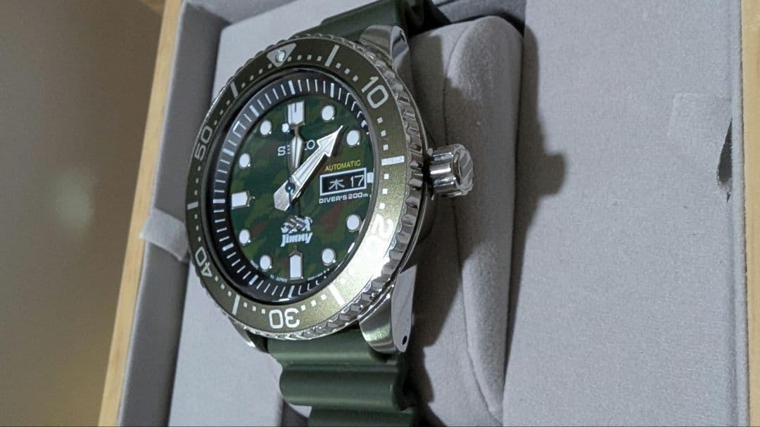 セイコー×SUZUKI JIMNY ダイバーズウォッチ FOREST MODEL