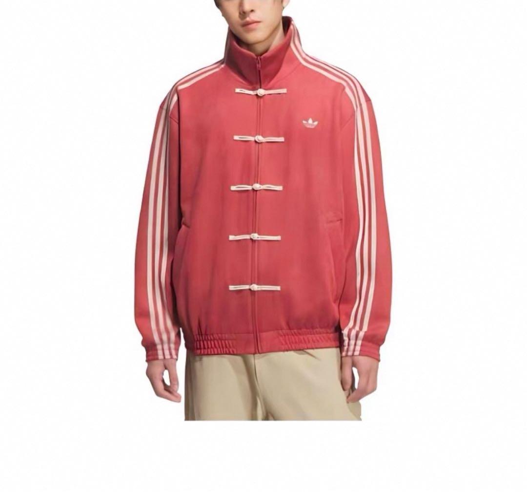 新品未使用　アディダス　 Sサイズ　中国限定 トラックジャケット 赤