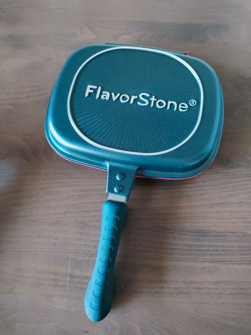 未使用品 フレーバーストーン 双子パン レッド 直火用