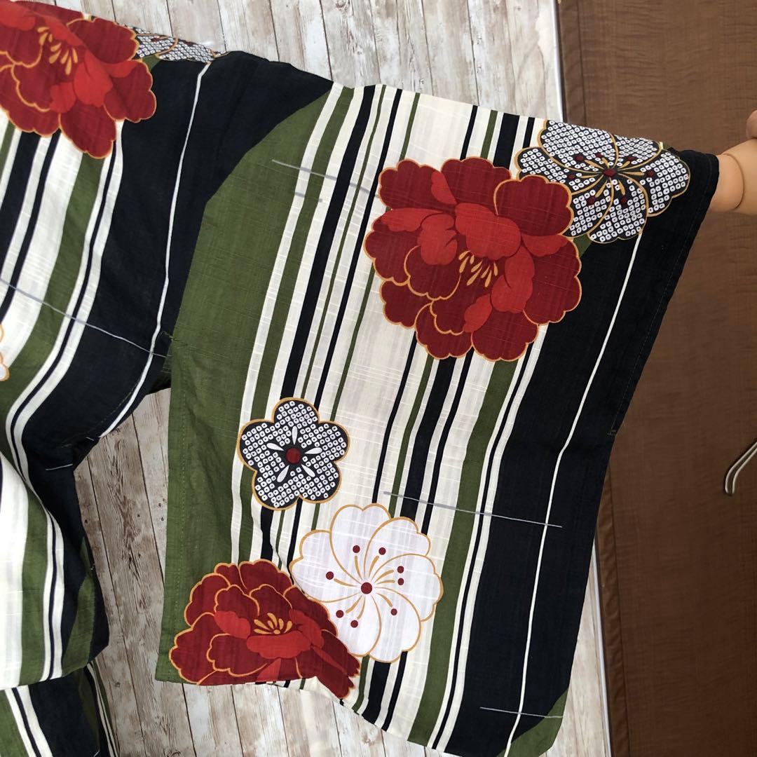 処分価格　浴衣　ゆかた　裄64.5cm