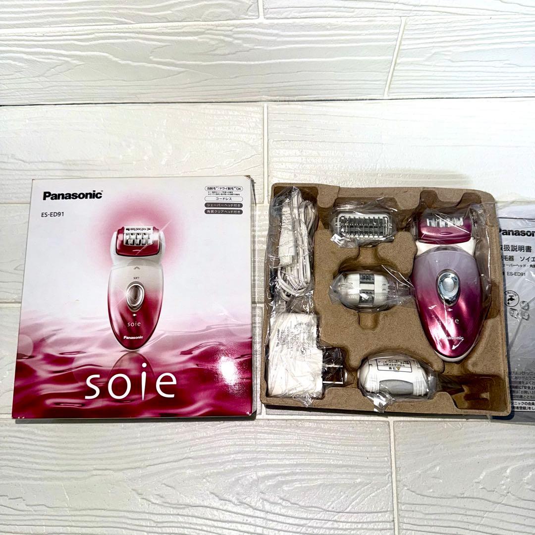 【未使用品】Panasonic ソイエ ES-ED91 脱毛器 Wet/Dry