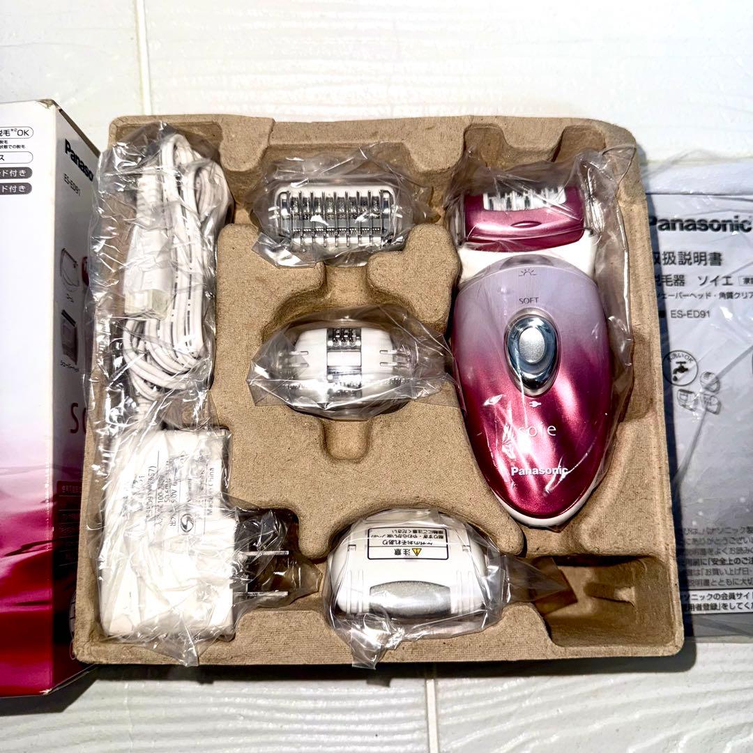 【未使用品】Panasonic ソイエ ES-ED91 脱毛器 Wet/Dry