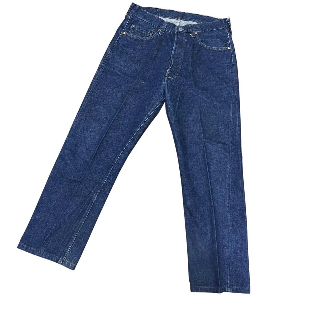 なつみ 濃紺 極美品 501 赤耳　524刻印 w34