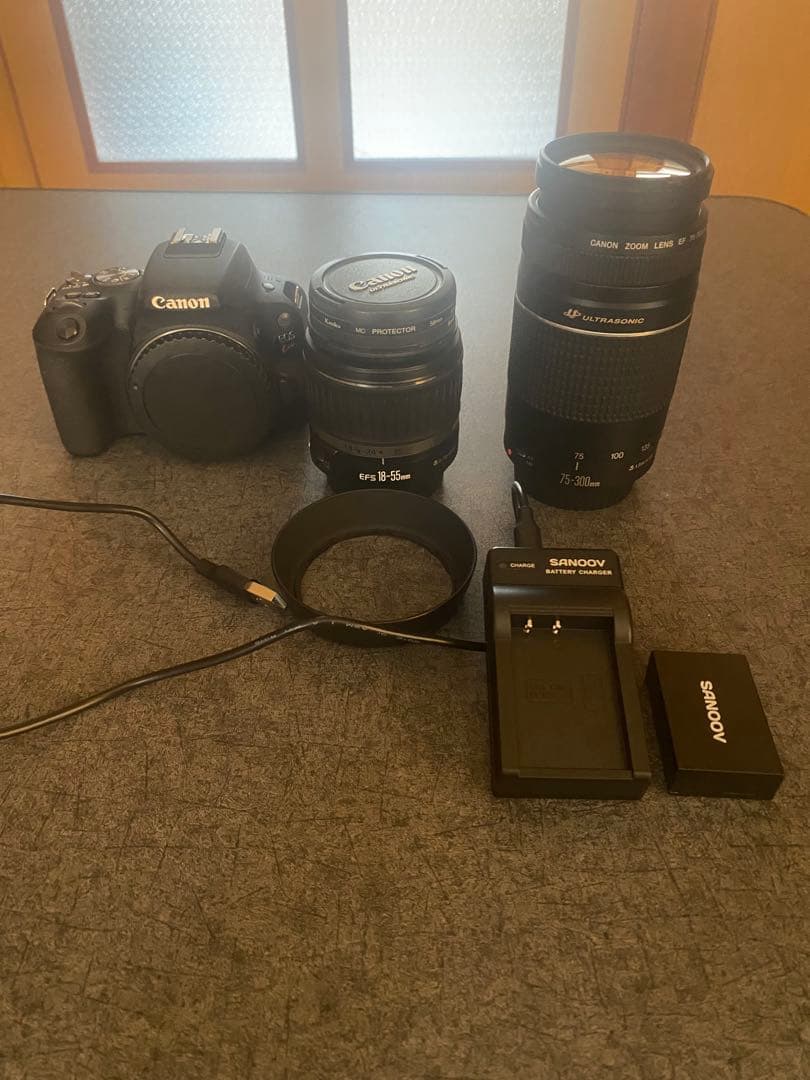 Canon EOS KISS X9 ズームレンズ2本付