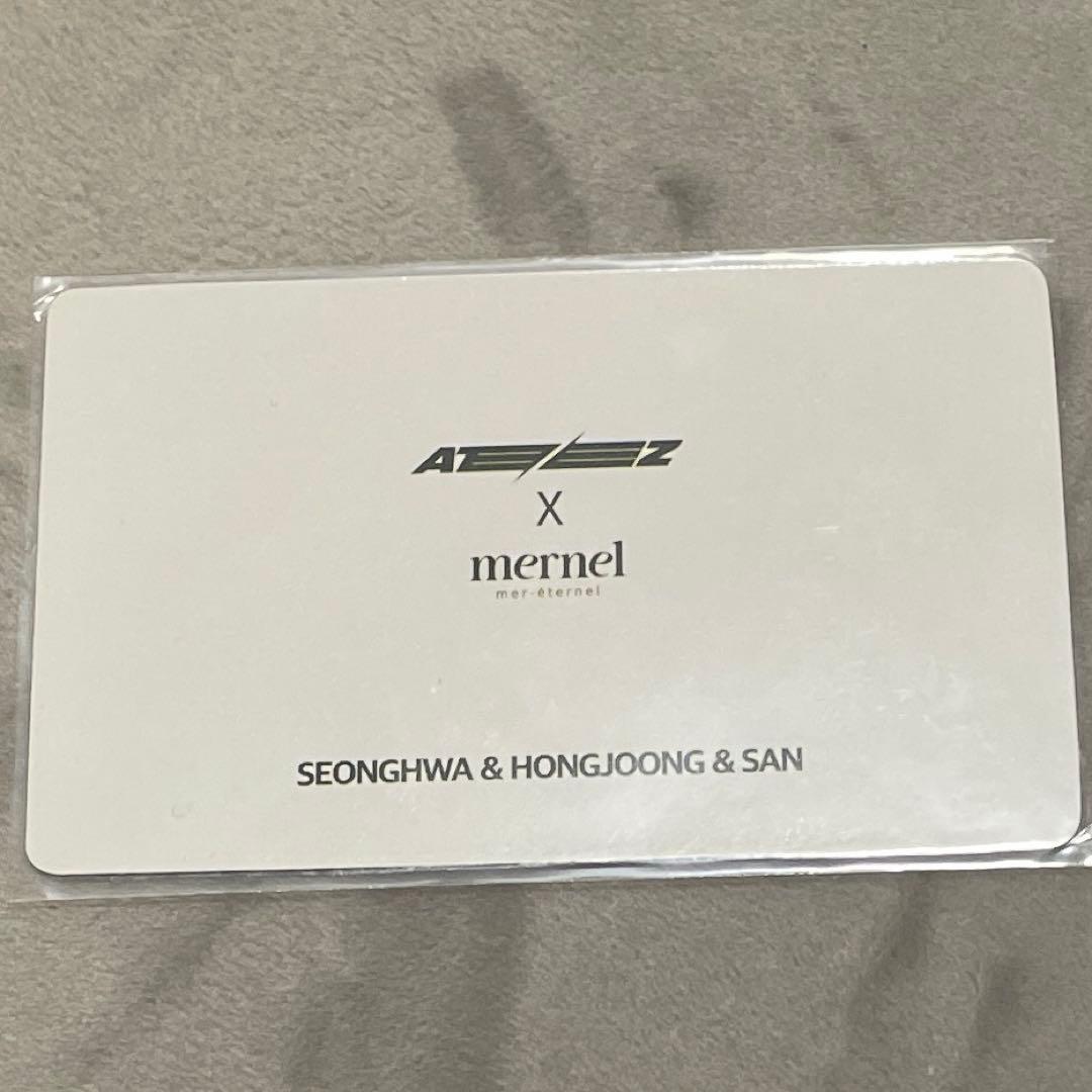 d*7様 ATEEZ mernel ユニットトレカ レア