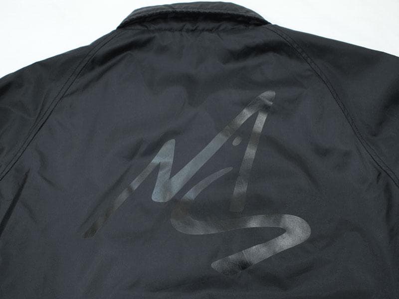 美品 MASSES COACH JKT SPLATTER コーチジャケット