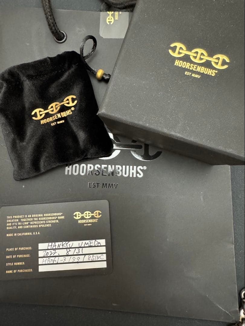 せ*い様 HOORSENBUHS 10MM OPEN-LINK BRACELET