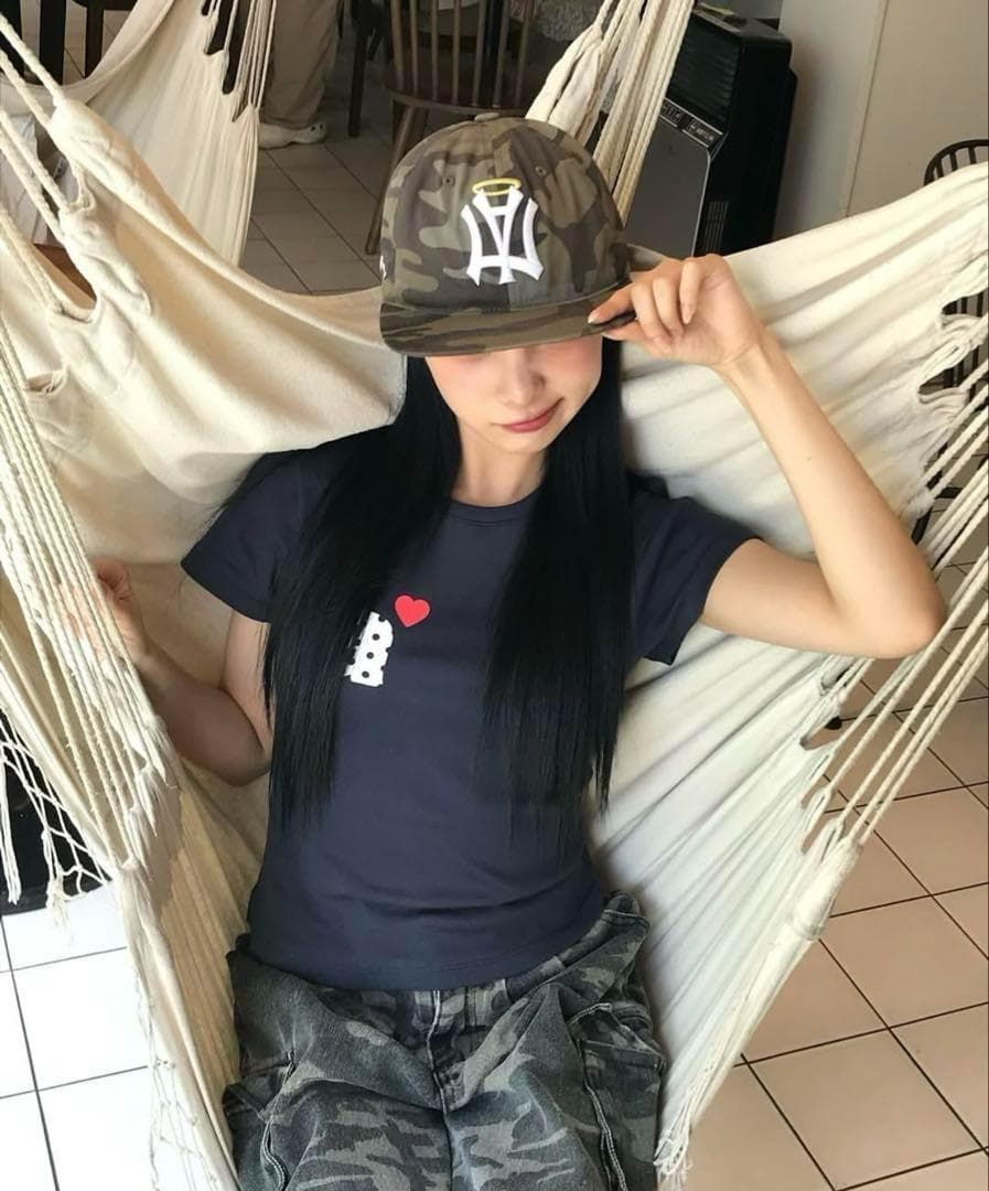 大人気❗️aeae エンジェルウィングキャップ　カモ　迷彩