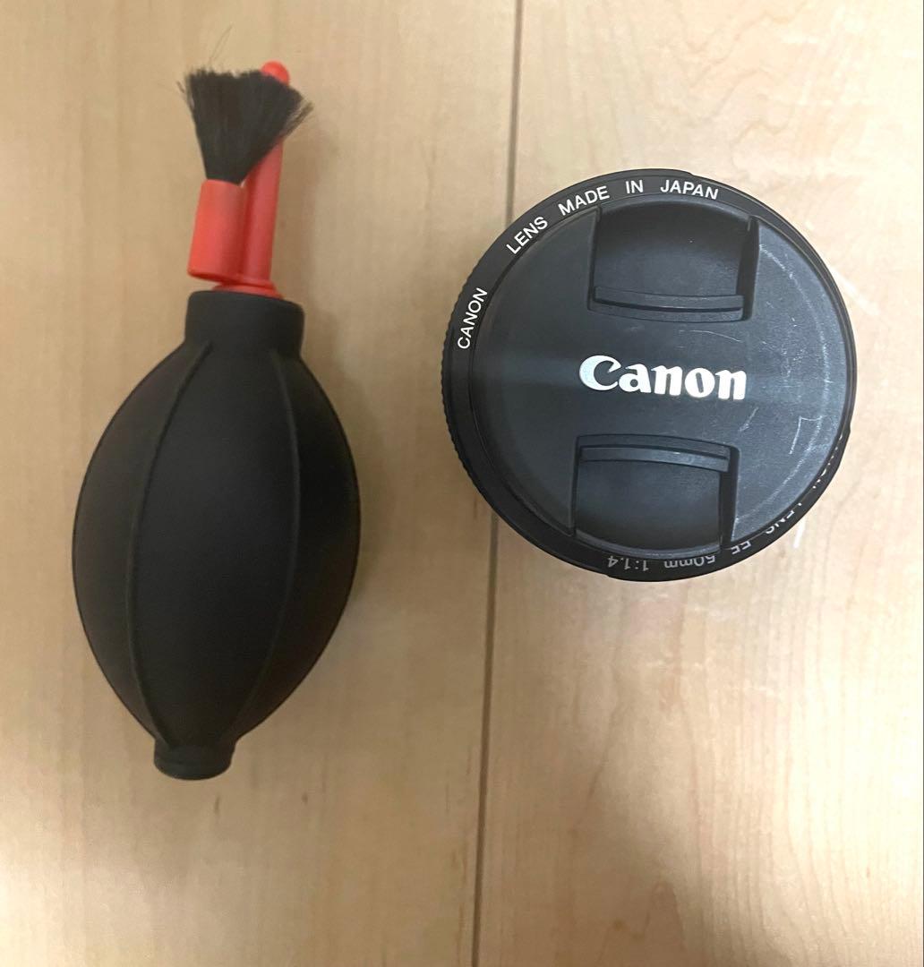 【Canon】50mm単焦点レンズ　1:1.4