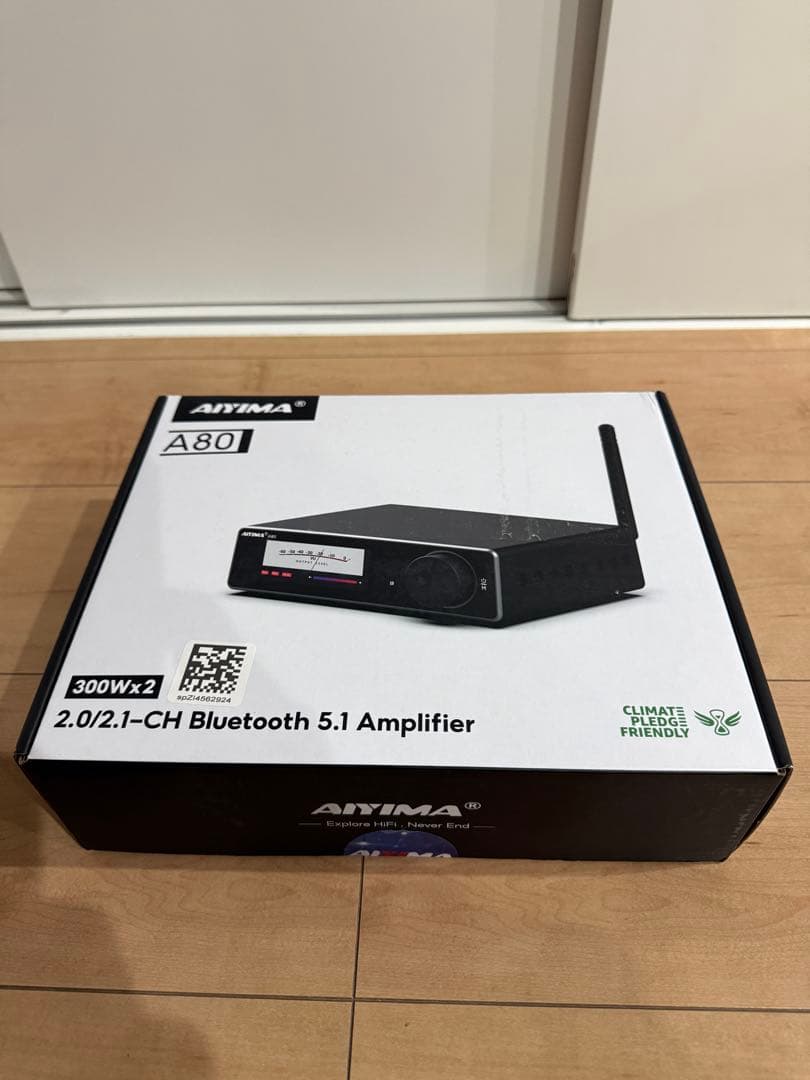【美品】AIYIMA A80 （更新版）USBDAC装備　アンプ