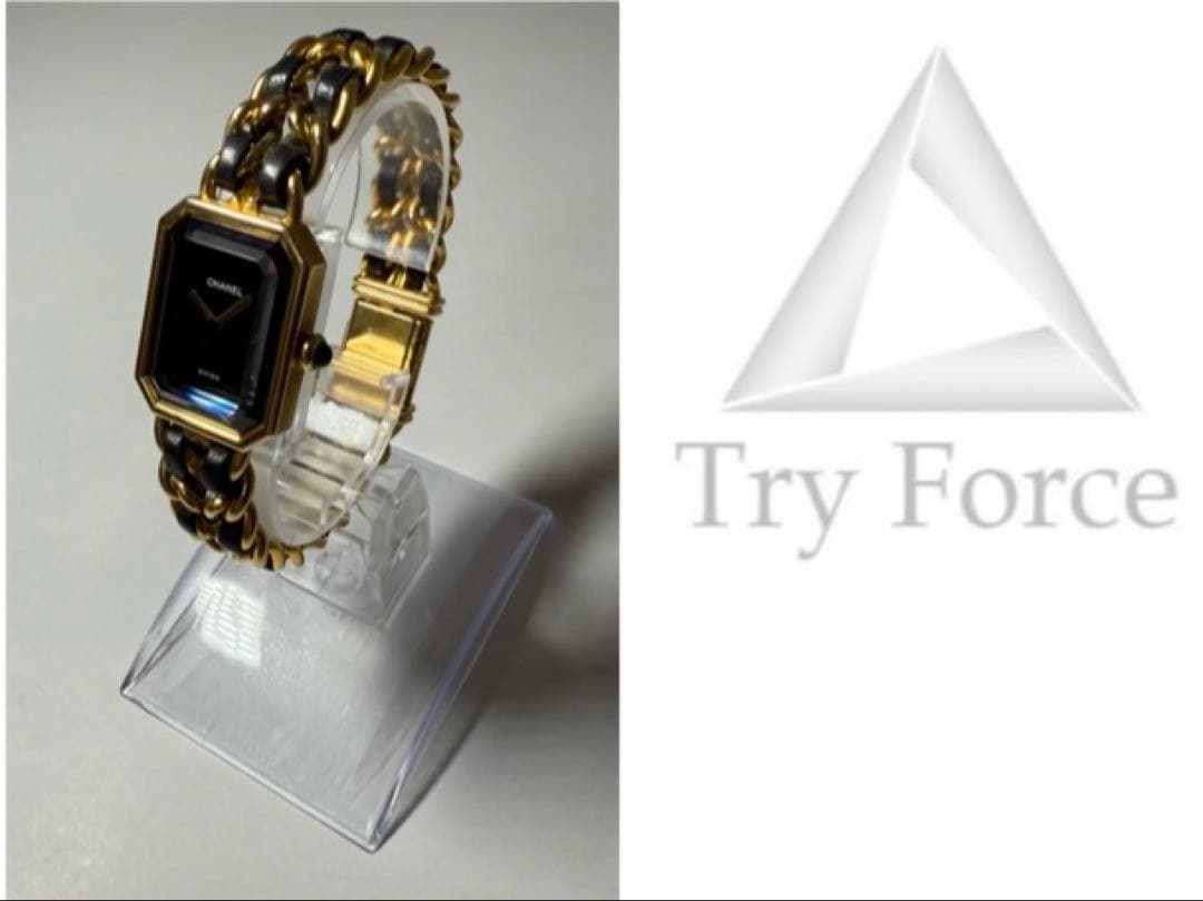 CHANEL 腕時計　L プルミエール　ゴールド　ゴージャス