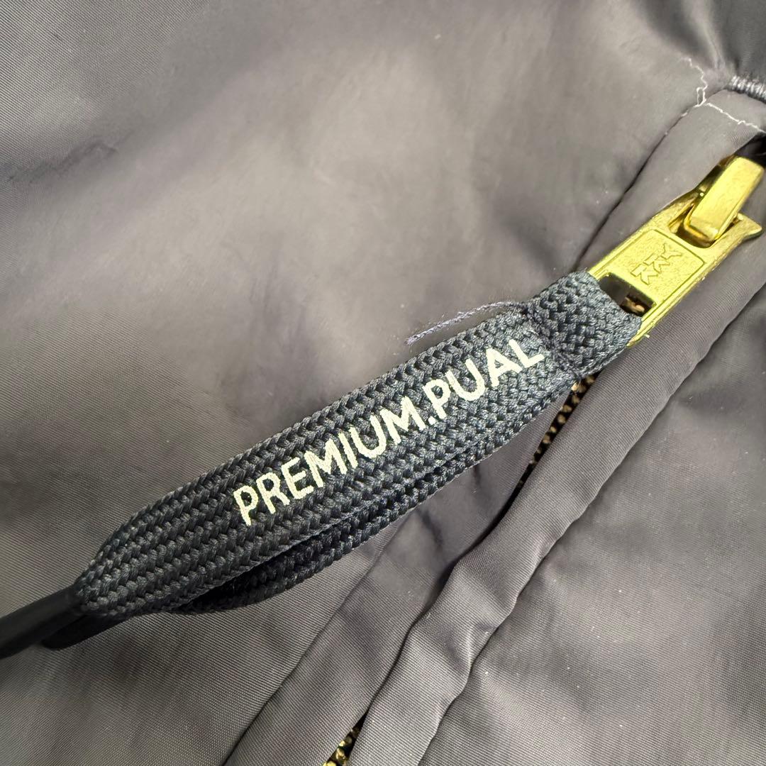 美品！現行品 ピュアルセシン フレンチダックダウン ノーカラー ダウン80%