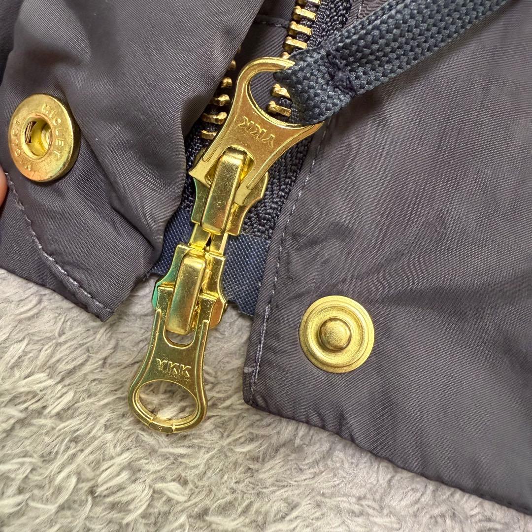 美品！現行品 ピュアルセシン フレンチダックダウン ノーカラー ダウン80%