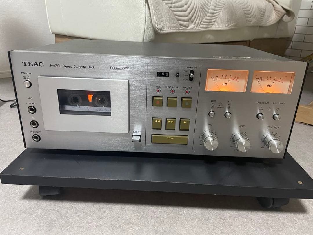 TEAC A-630 ステレオカセットデッキ