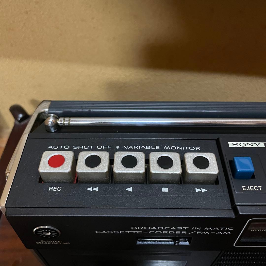 SONY／ソニー／ラジカセ／CF-1500／メンテナンス済み／メンテセット付属