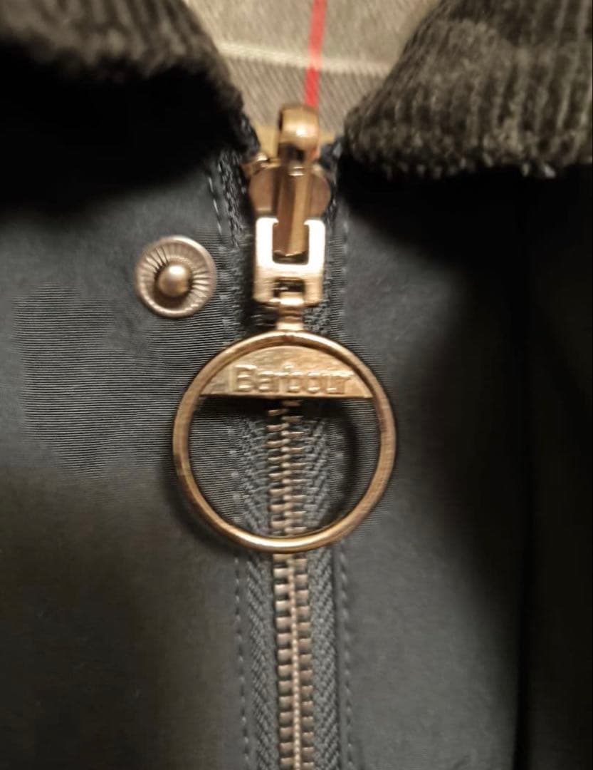 Barbour トランスポート　リバーシブルブルゾン ノンワックス　40