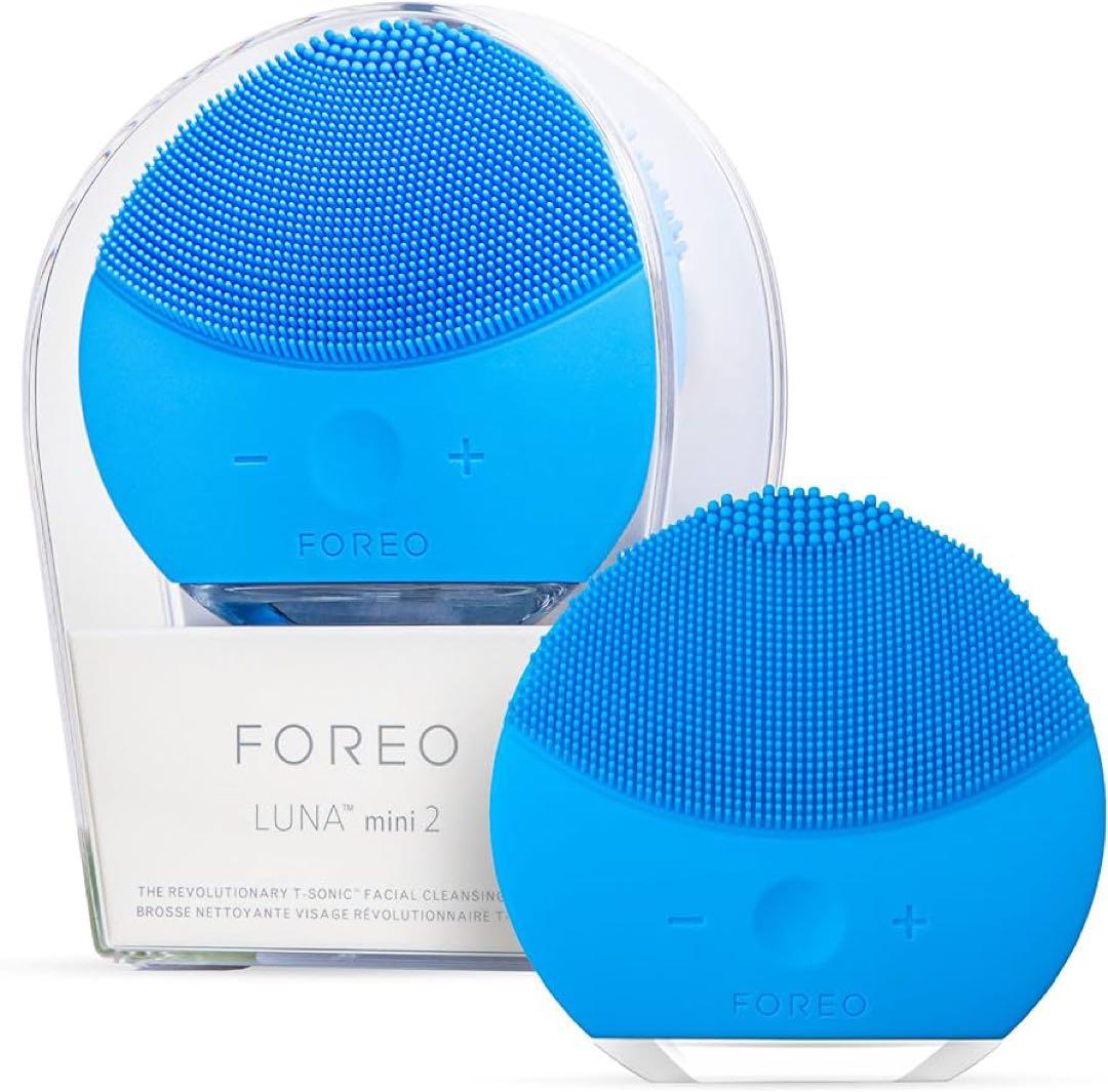 FOREO LUNA mini 2 電動洗顔ブラシ 音波振動 アクアマリン