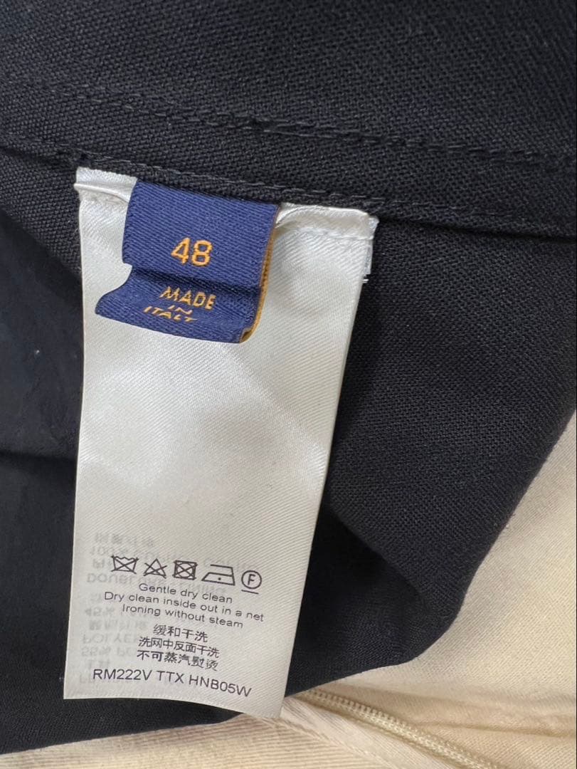 ルイヴィトン　ジャケット　48 ほぼ未使用　直営店購入