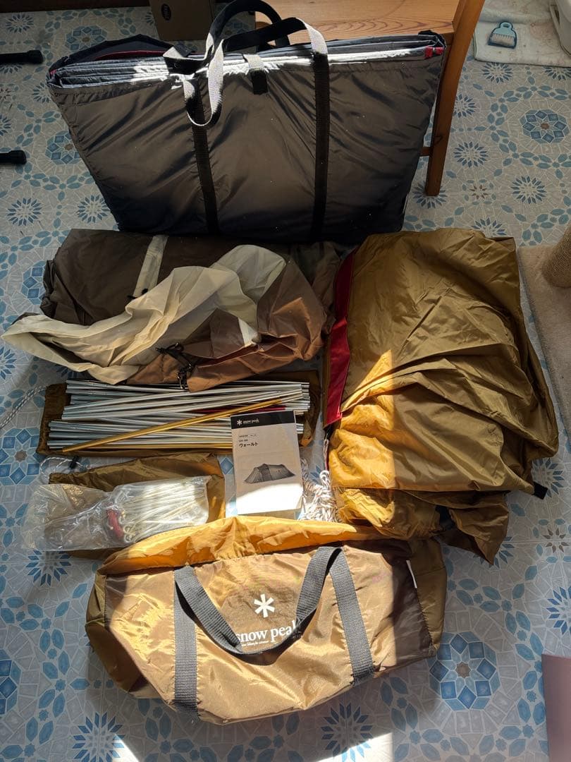 【 peak】アメニティドームM（4人用）＋純正マットセット