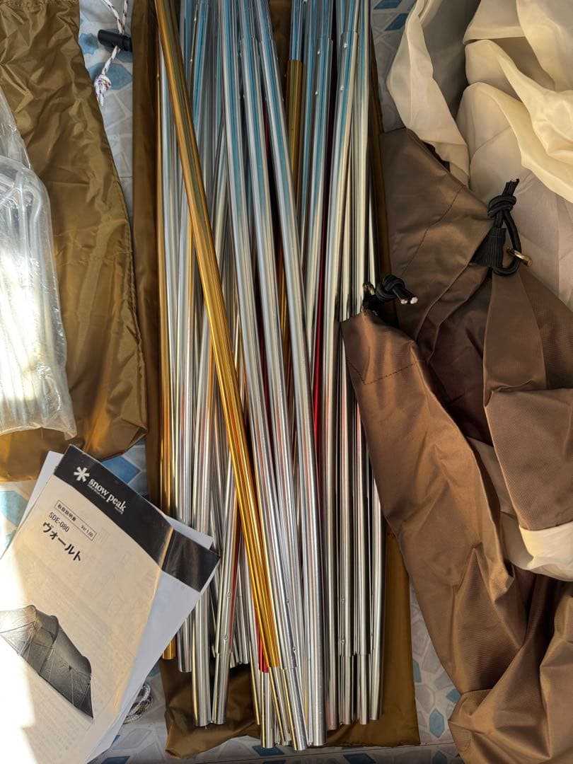 【 peak】アメニティドームM（4人用）＋純正マットセット