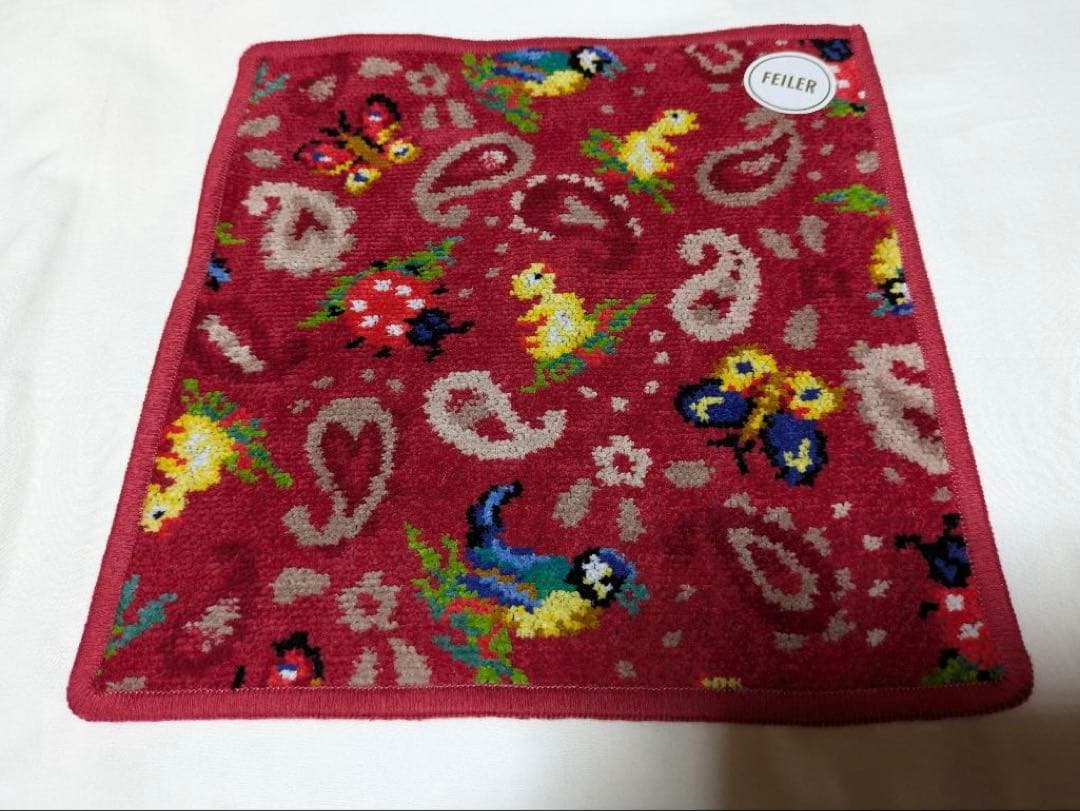 フェイラー　ハイジ　近沢レース　コラボ　ハンカチ　ハイジペイズリー　旗艦店限定