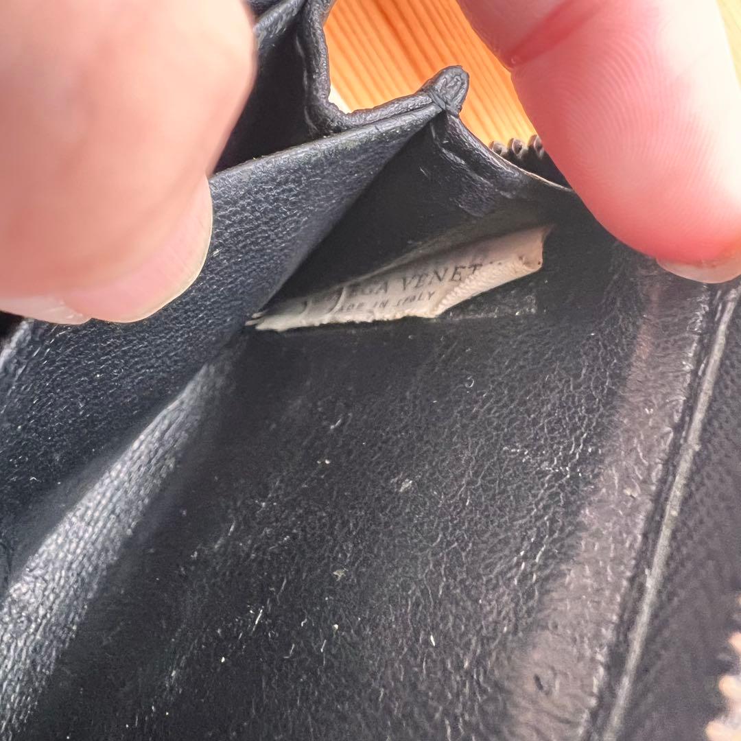 美品 ボッテガヴェネタ イントレチャート ケース カードケース ブラック